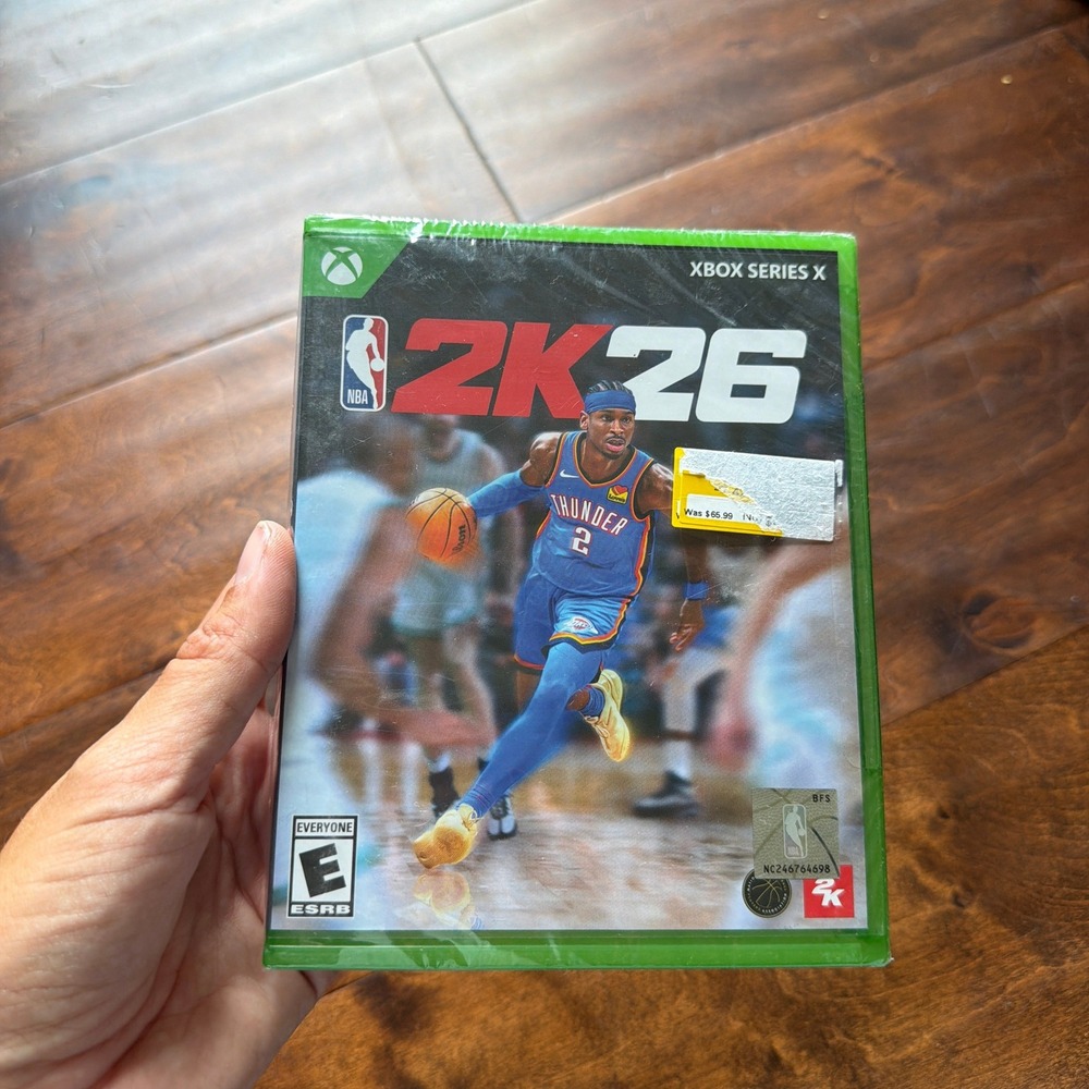 NBA 2K26 Xbox Series X Video Game New Sealed Sports Basketball 2K Games